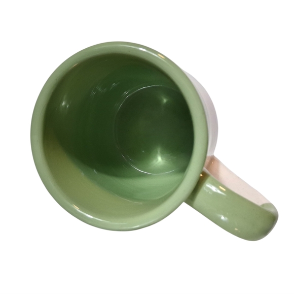 Sweater Weather | Green & Cream | Ceramic Mug - Picture 3 of 7